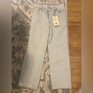 Levi’s rib cage ankle straight light wash jeans NWT 29x29
